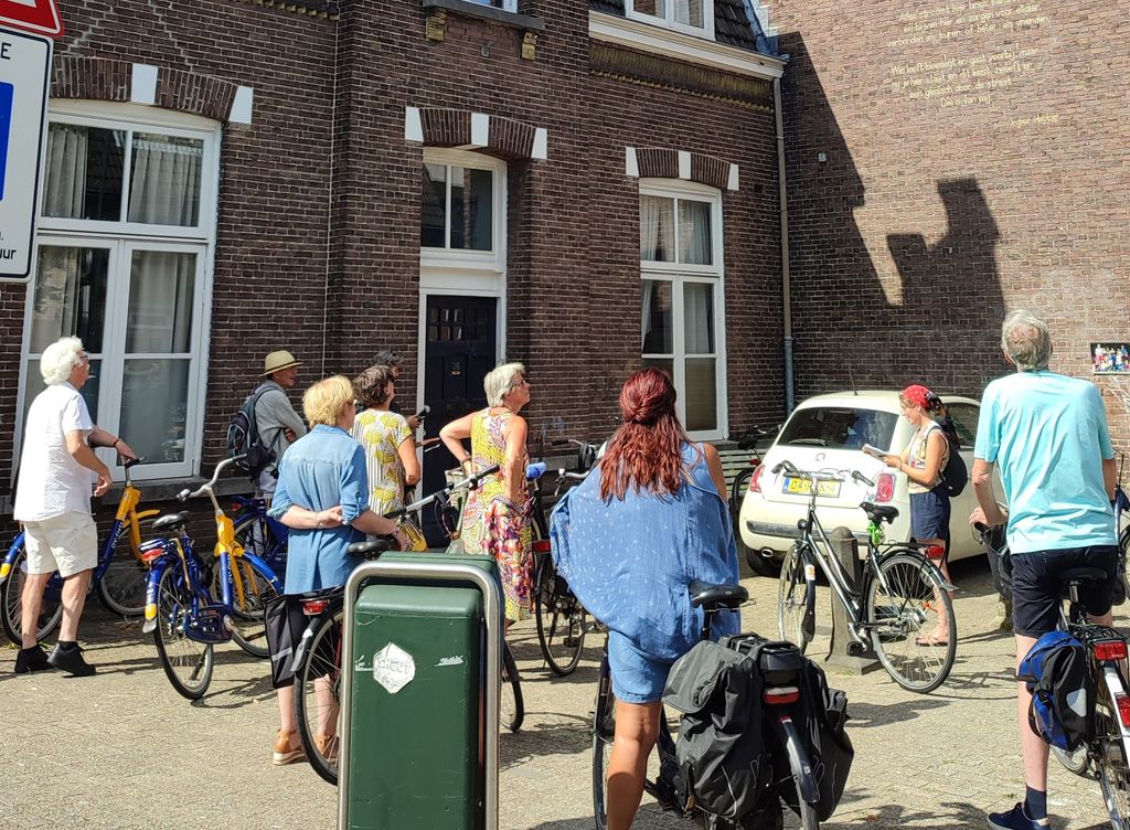 Straatpoëziefietstocht