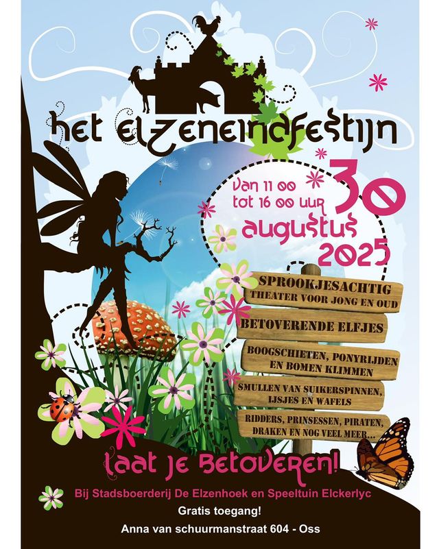 Poster Elzeneindfestijn