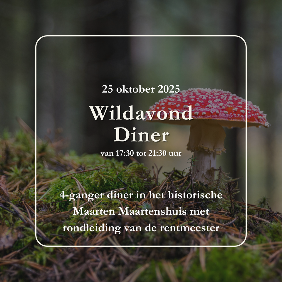 Een tekst met op de achtergrond een paddenstoel