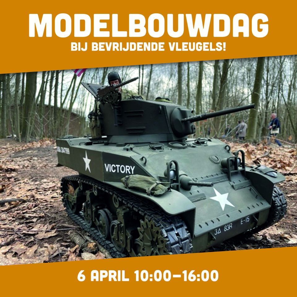 Modelbouwdag Bevrijdende Vleugels 6 april