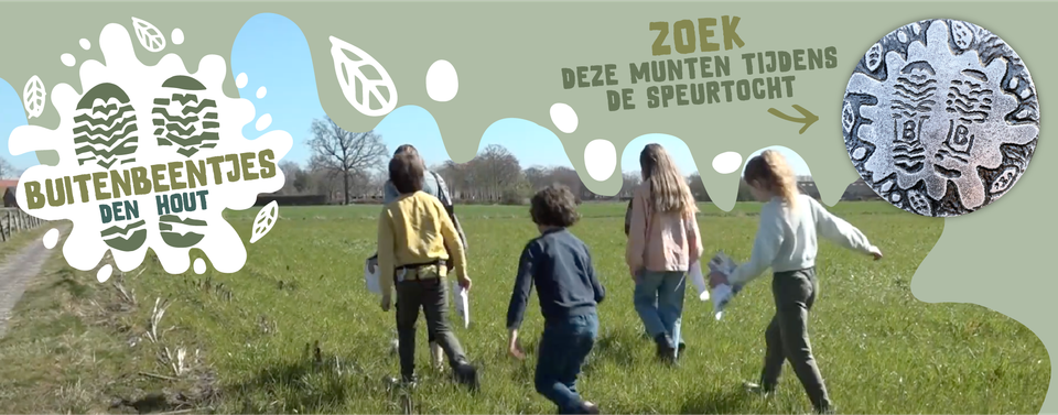 De banner van de speurtocht van Den Hout