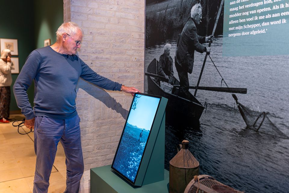Foppe de Haan in Jopie Huisman Museum