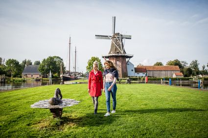 Beeld Maarten van de Weijden Elfstedentocht