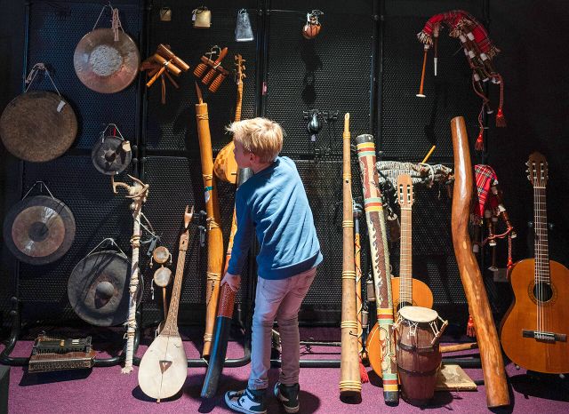 Kind in het Kessels Museum in Tilburg