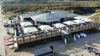 Bovenaanzicht van Beachclub Looxs in Ouddorp