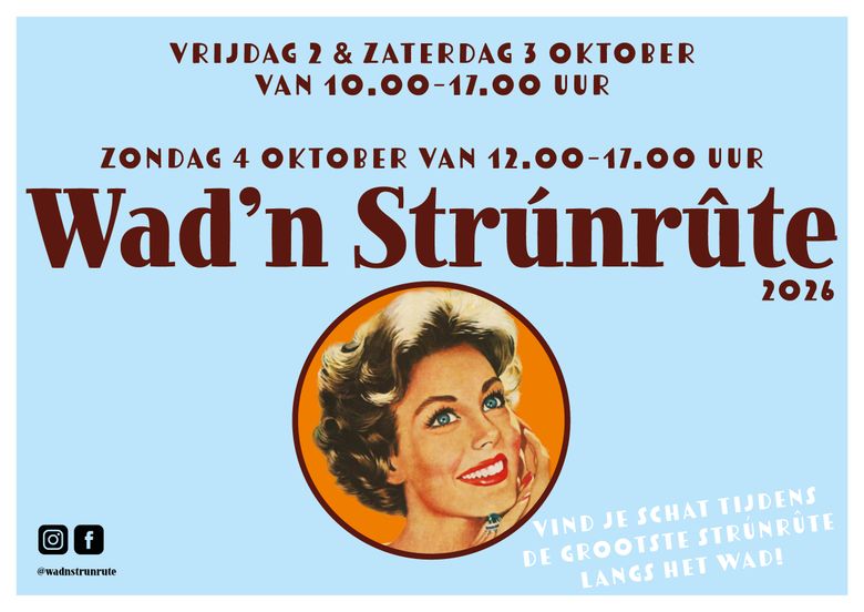 Flyer voorkant Wad'n Strúnrûte