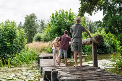 Blote voeten pad bij Buitenplaats Kameryck 1