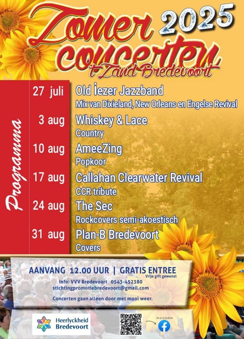 Zomerconcerten Bredevoort