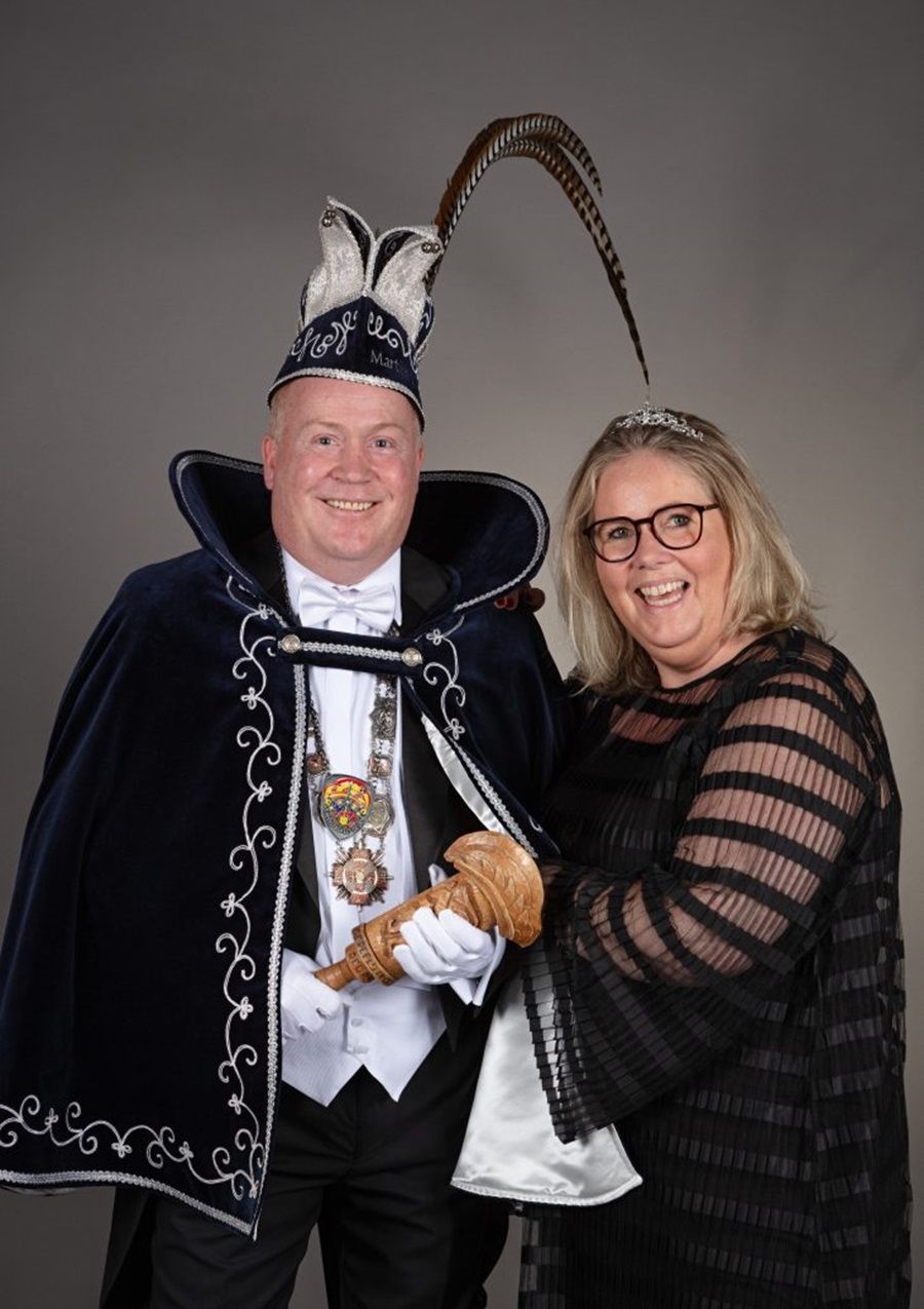 Prins Martijn en prinses Karina