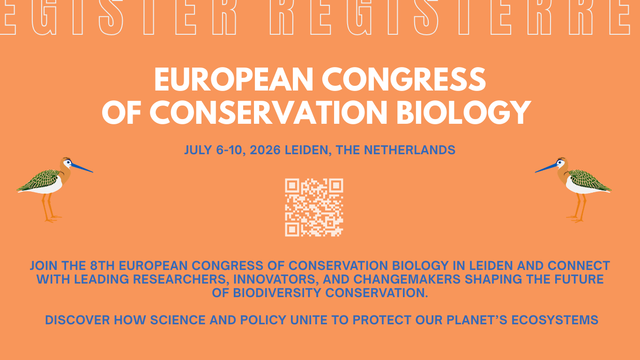 Banner voor European Congress of Conservation Biology