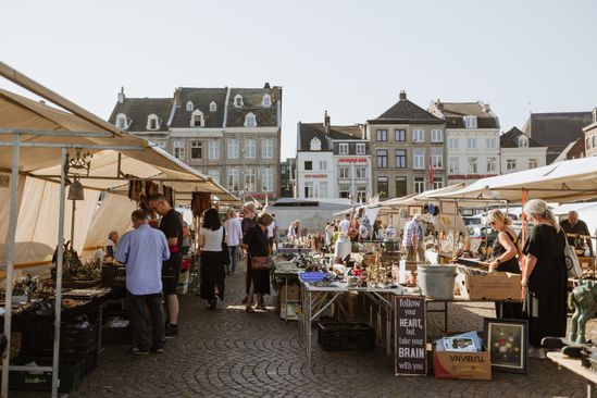 Brocantemarkt en vlooienmarkt