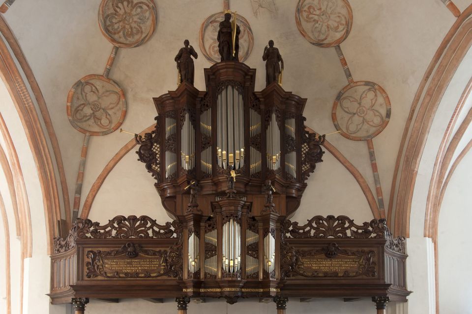 Foto: Terry Benjamins. Hinsz-orgel in Nicolaïkerk Appingedam.