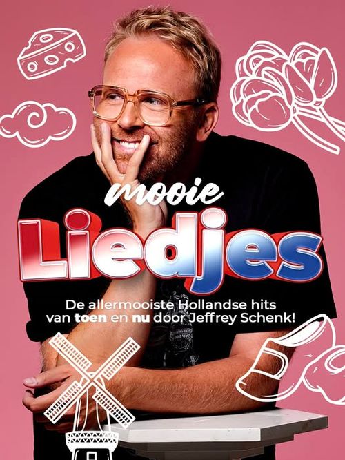 Jeffrey Schenk op een poster