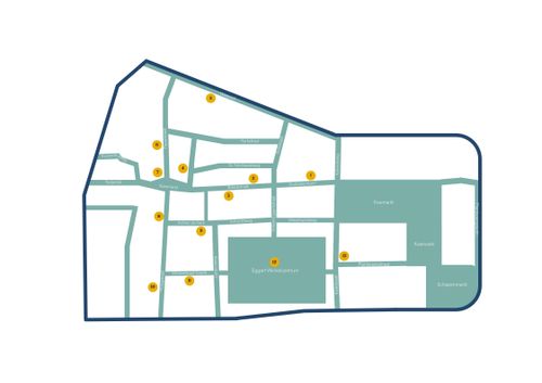 Plattegrond shoproute 2024