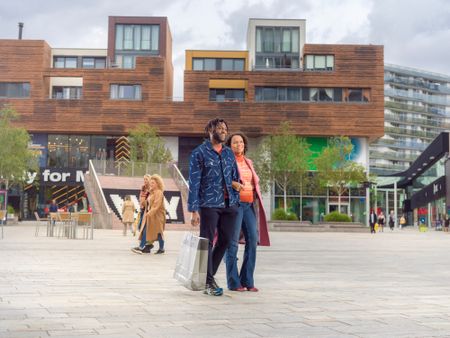 Shoppen almere centrum herfst