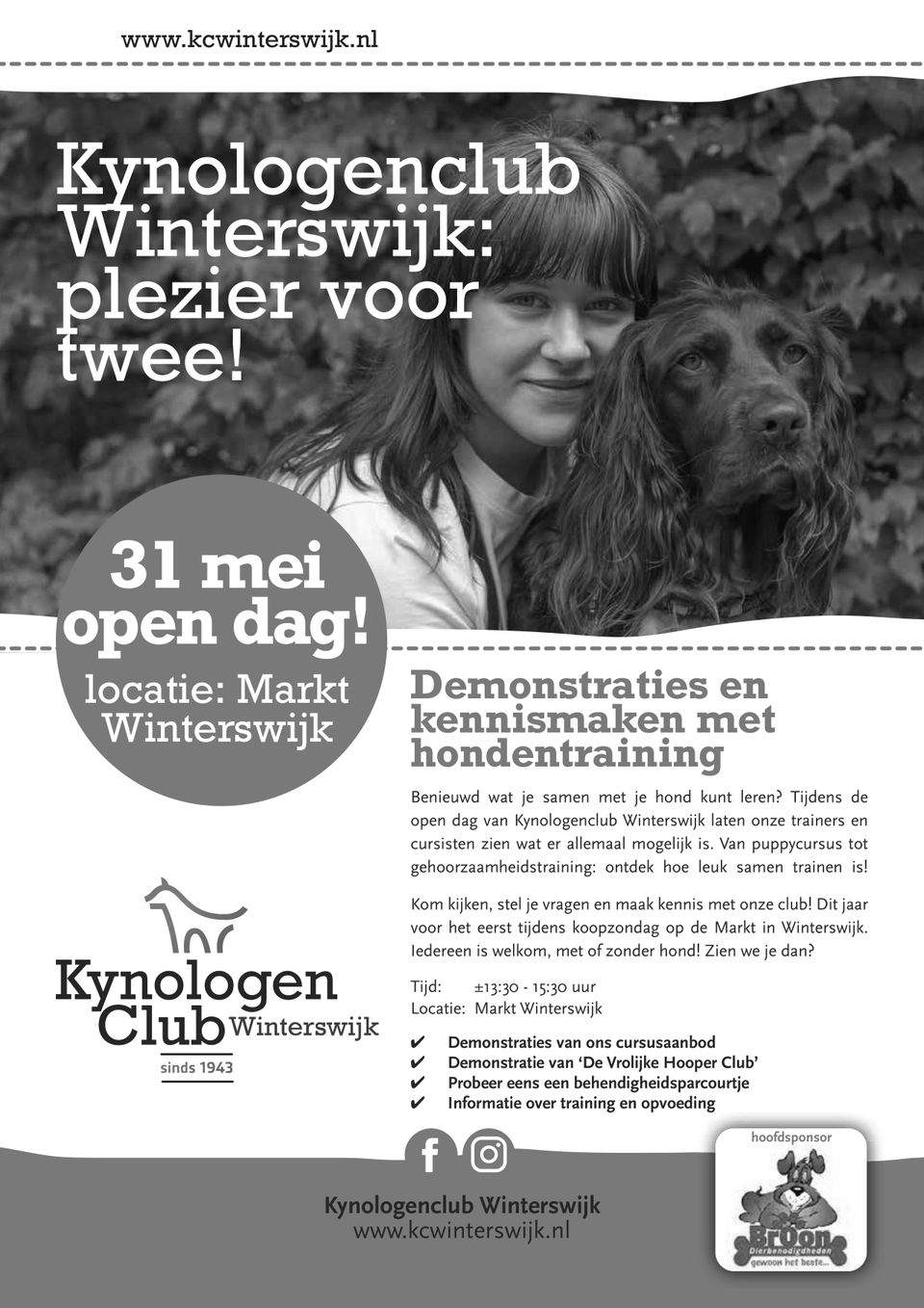 Poster Open Dag