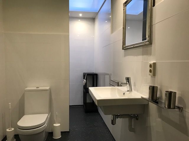 Toilet-douche gedeelte