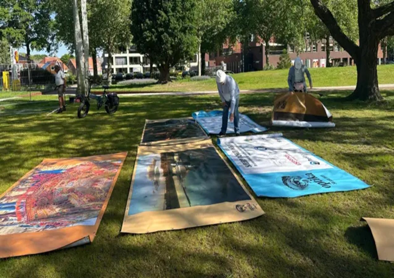 Optika 50 jaar - Tentoonstelling Tuinpad park