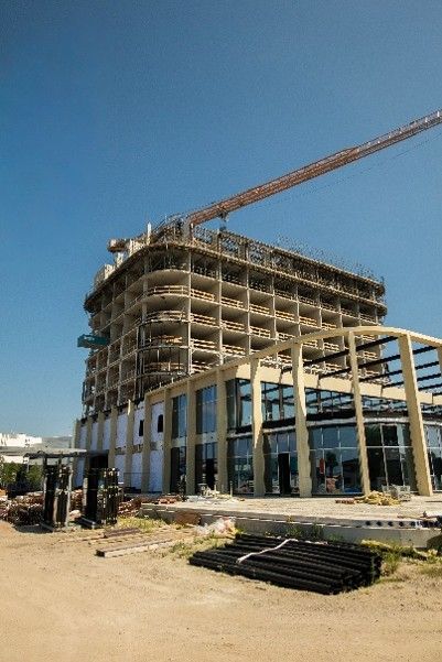 Van der Valk Leiden-Oegstgeest hoogste punt verticaal