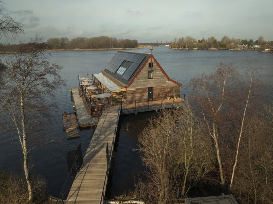 De buitenkant van Paviljoen De Breek