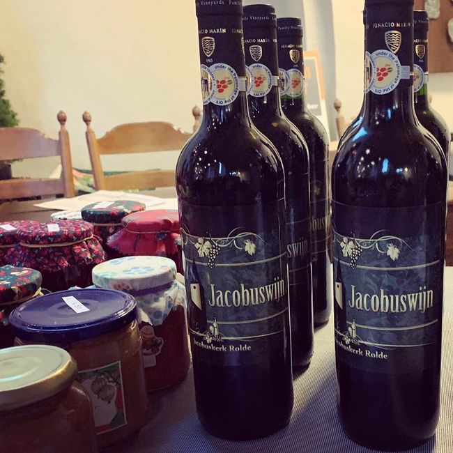 Jacobuswijn van Jacobuskerk Rolde