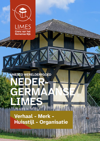 Omslag met een wachttoren, van het Handboek Limes