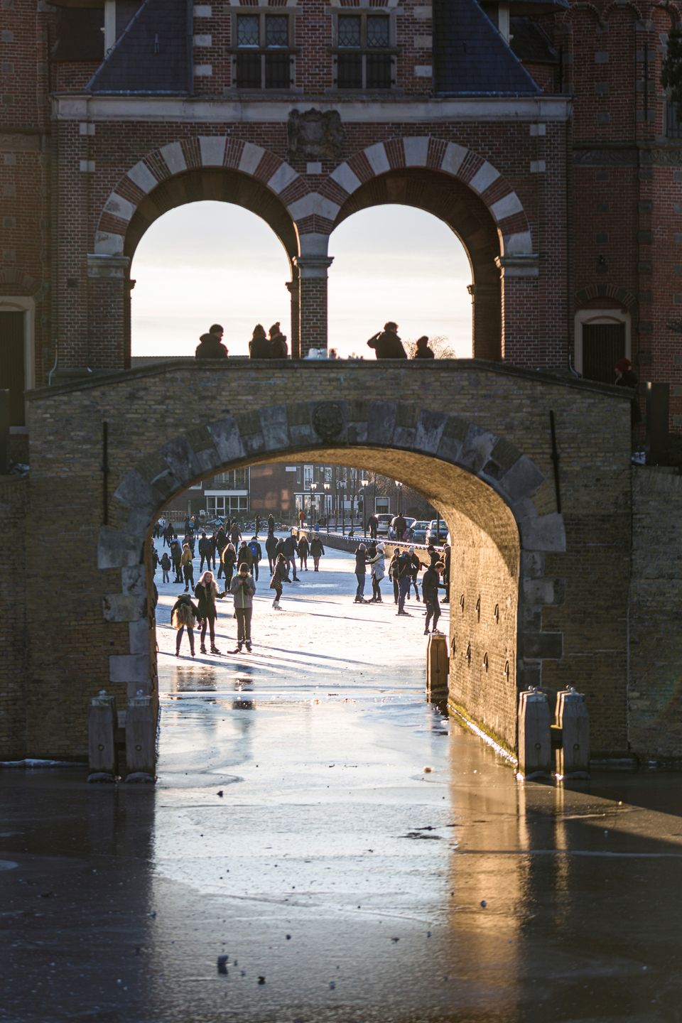De Waterpoort en de Elfstedentocht