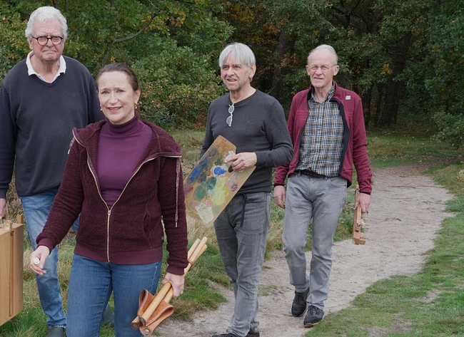 Kunstenaars vernissage Vierhouten