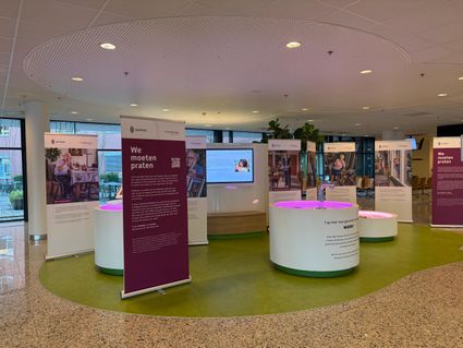 Tentoonstelling in de hal