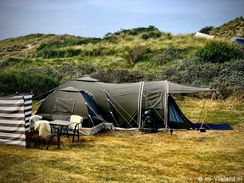 2-5 persoons designtent op 50 meter van zee