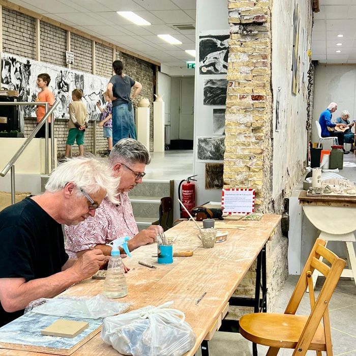 Kleitegels maken, Deeper UnderGROÛND tekenen en Ukelele Jam Sessie