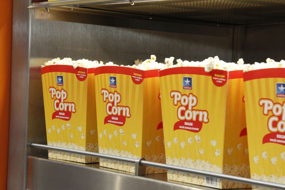 popcorn in de bioscoop kinepolis Almere Centrum