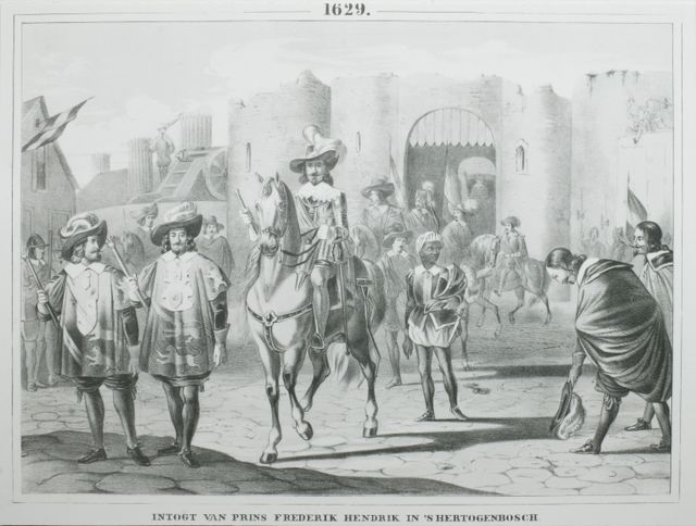 Intocht van Frederik Hendrik in 's-Hertogenbosch na de belegering van 1629