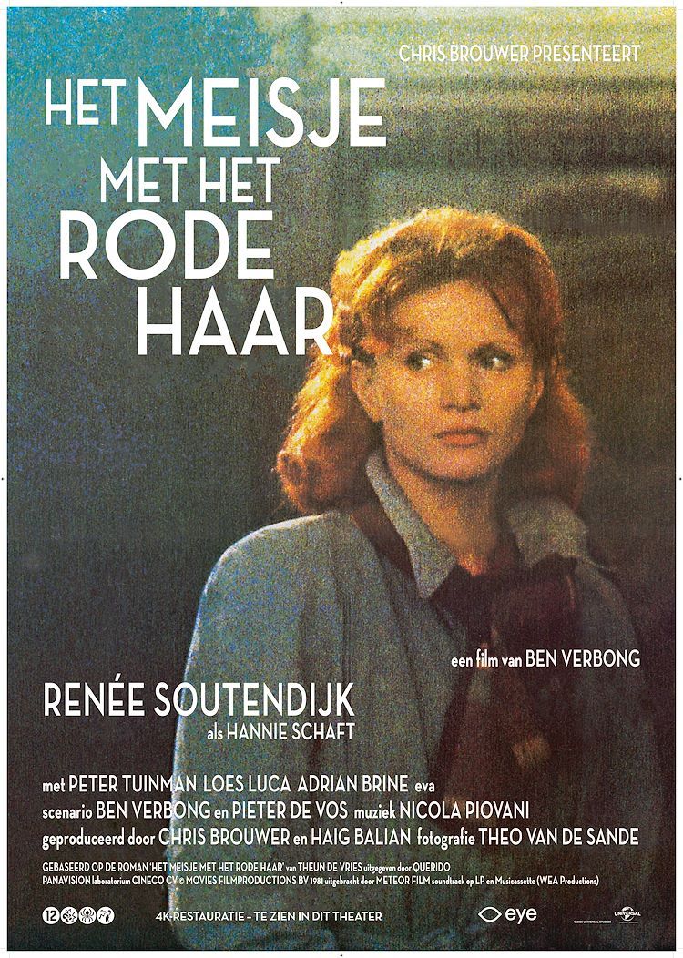 Filmposter van Het meisje met het rode haar