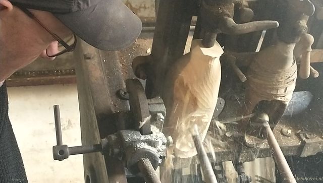 Klompenmakerij in actie