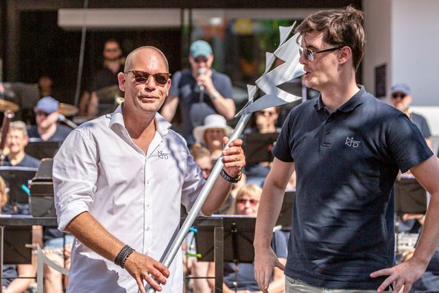 Koninklijke Harmonie Deurne - Overhandiging bliksemschicht