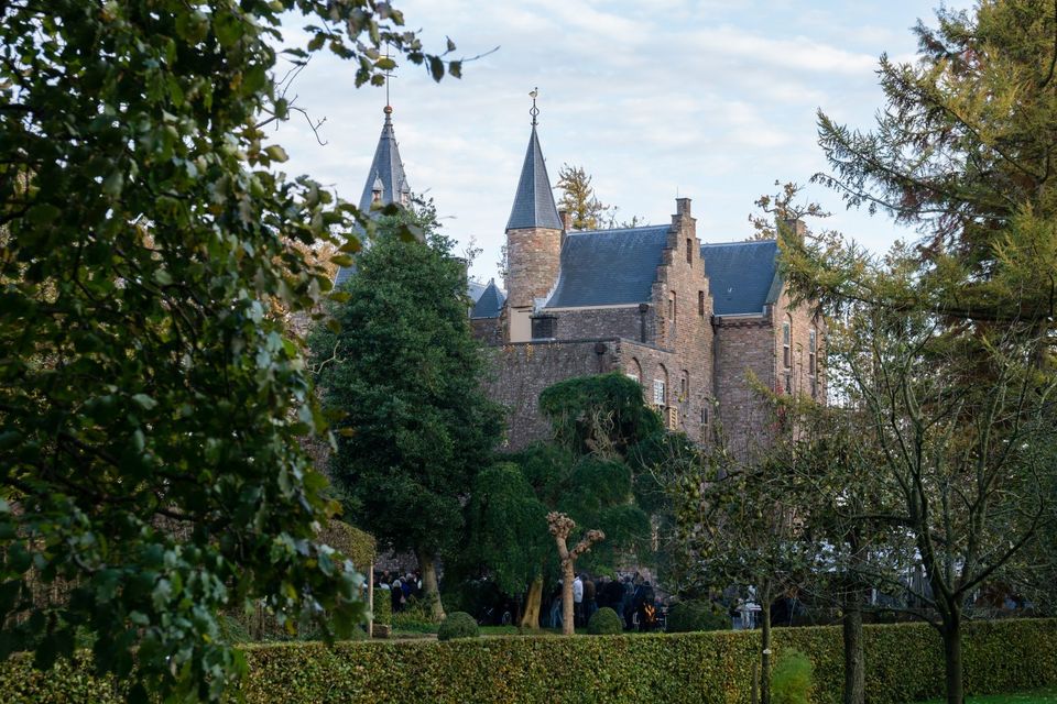 Kasteel Sypesteijn vanaf de buitenkant gezien