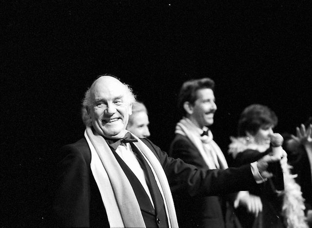 Wim Kersten op het podium (1994). 