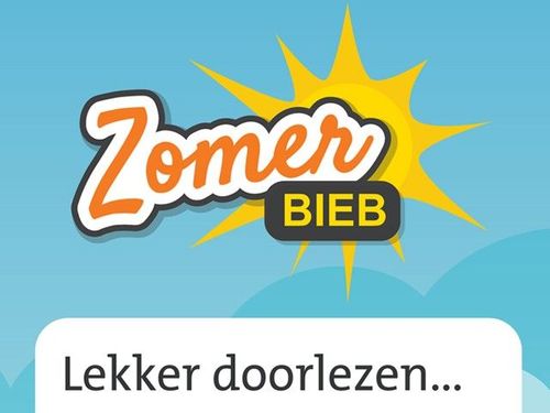 Logo van de Zomerbieb