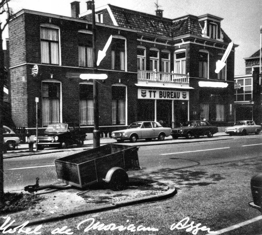 Een foto van het oude TT-bureau