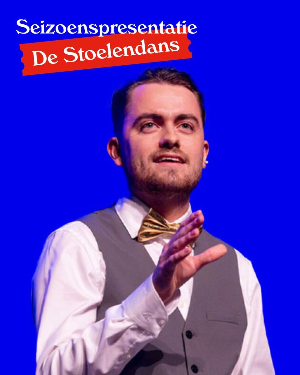 Jelle Dijkstra en de seizoenspresentatie in De Stoelendans