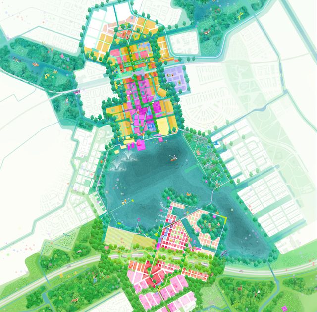 Plattegrond Zuidoever Weerwater