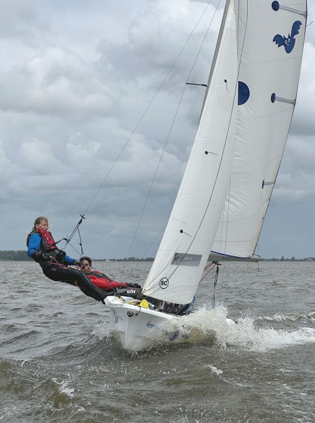 Zeilen voor gevorderden met harde wind.