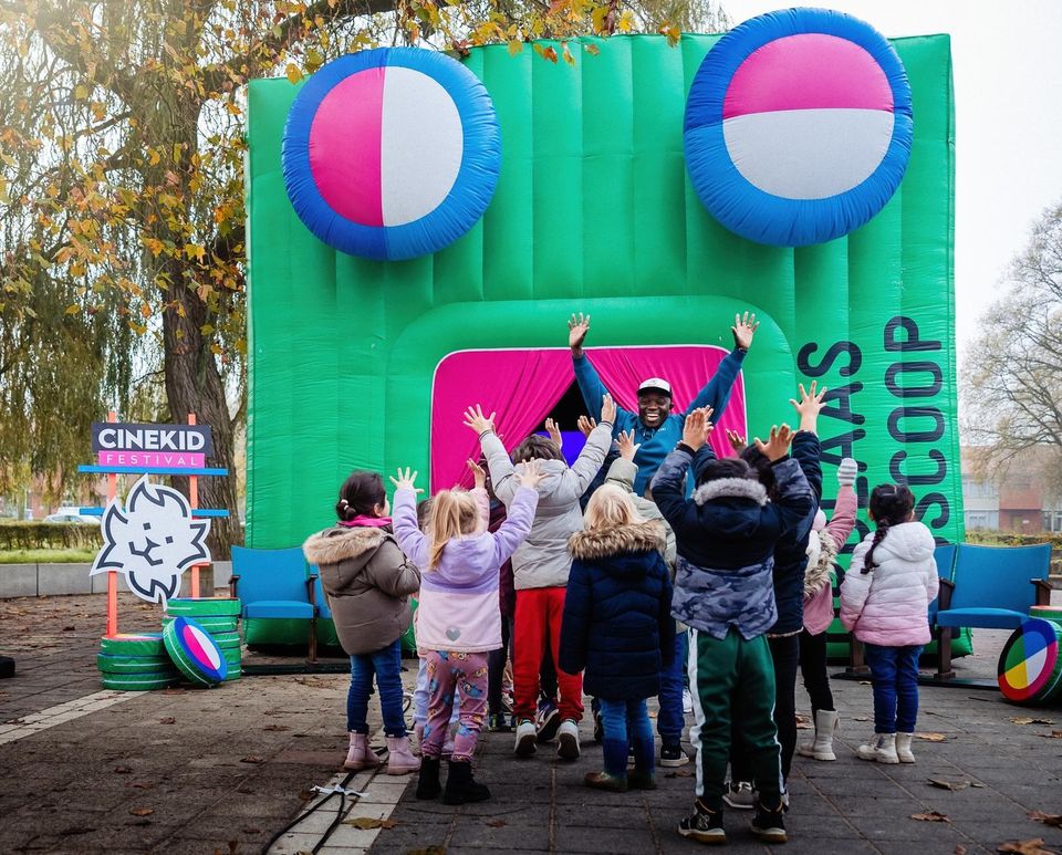 Opblaasbioscoop van Cinekid