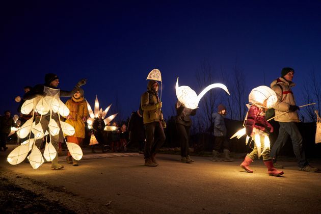 Lichtjesparade Almere Poort