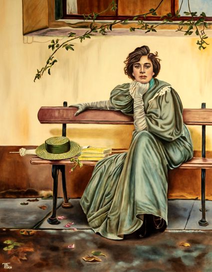 Kunstwerk van olieverf