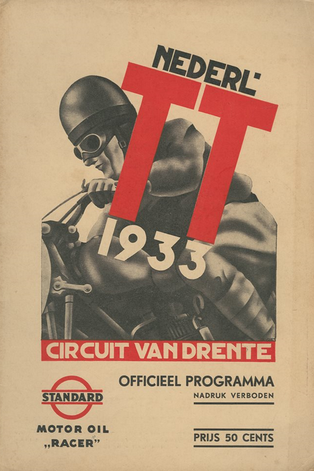 Tour de TT affiche uit de jaren '30.