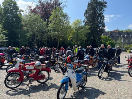 Oldtimer bromfietsen - De Vette Bougie