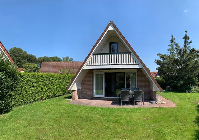 Ruime tuin op het zuid-westen