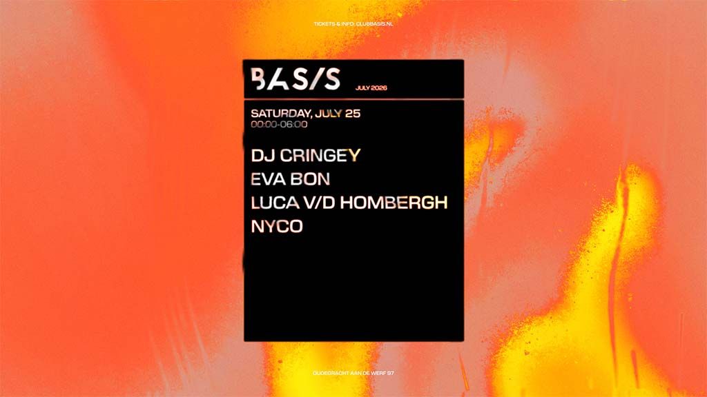 DJ Cringey/ Eva Bon/ Luca v/d Hombergh/ NYCO